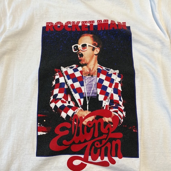 Elton John Concert Merch Tee - Picture 4 of 4